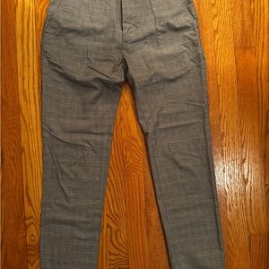 Ted Baker Charcoal Patterned Trousers - Slim Fit